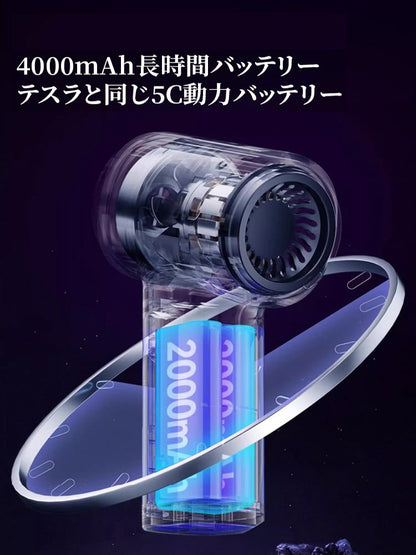 4イン1コードレス車載掃除機