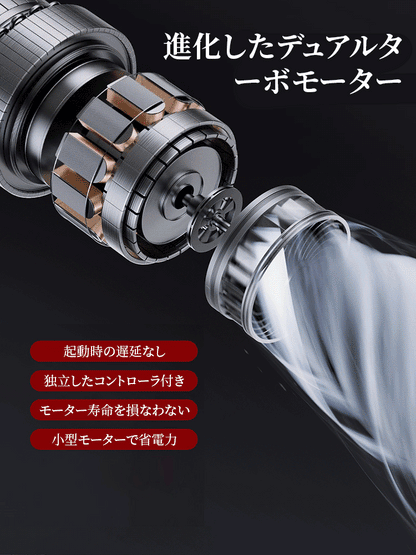 4イン1コードレス車載掃除機