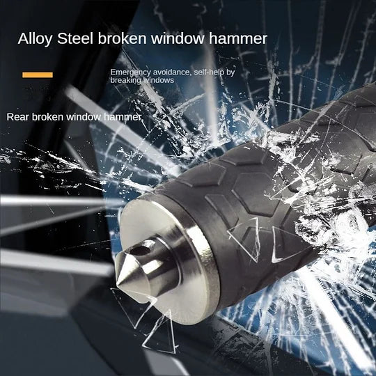 Car-mounted Automatic Spring Baton: Legal Self-Defense