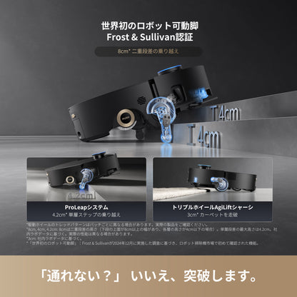 【BLACK FRIDAY 2025】Dreame ドリーミー Aqua10 Ultra Roller ロボット掃除機 掃除の新基準｜かしこく巡回・段差乗り越え・モップ自動洗浄