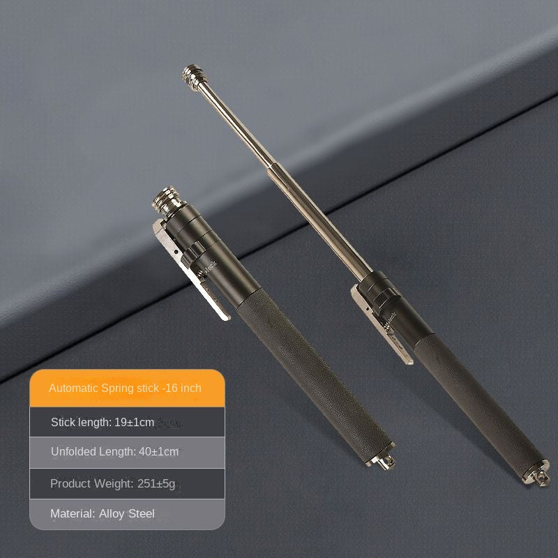 Car-mounted Automatic Spring Baton: Legal Self-Defense