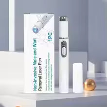 Blue Light Mole Wart Removal Pen Micro Current Therapy Acne Laser Ball Roller Pen Skin-Tags Remover Pencil Face Care Beauty Tool