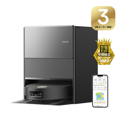 【BLACK FRIDAY 2025】Dreame ドリーミー Aqua10 Ultra Roller ロボット掃除機 掃除の新基準｜かしこく巡回・段差乗り越え・モップ自動洗浄