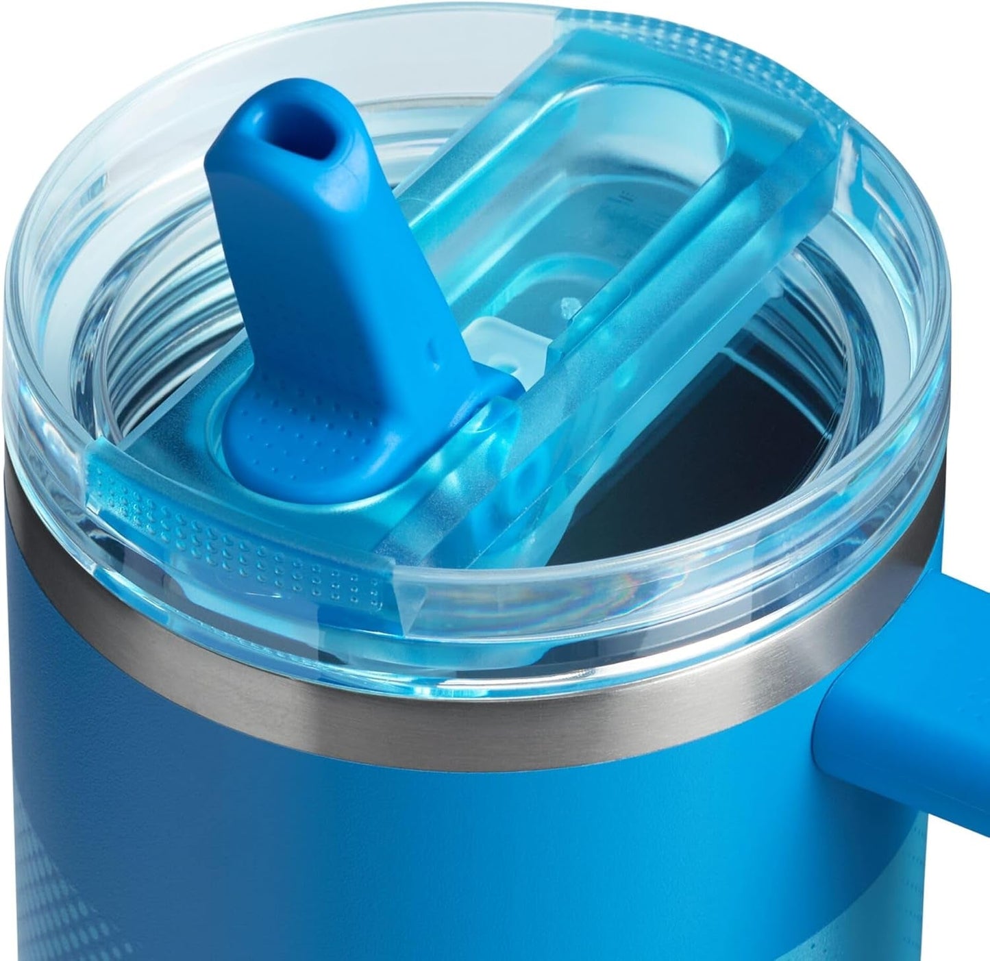 Quencher Protour Flip Straw Tumbler with Leakproof Lid | Built-In Straw & Handle | Cupholder Compatible for Travel | Insulated Stainless Steel Cup | Bpa-Free