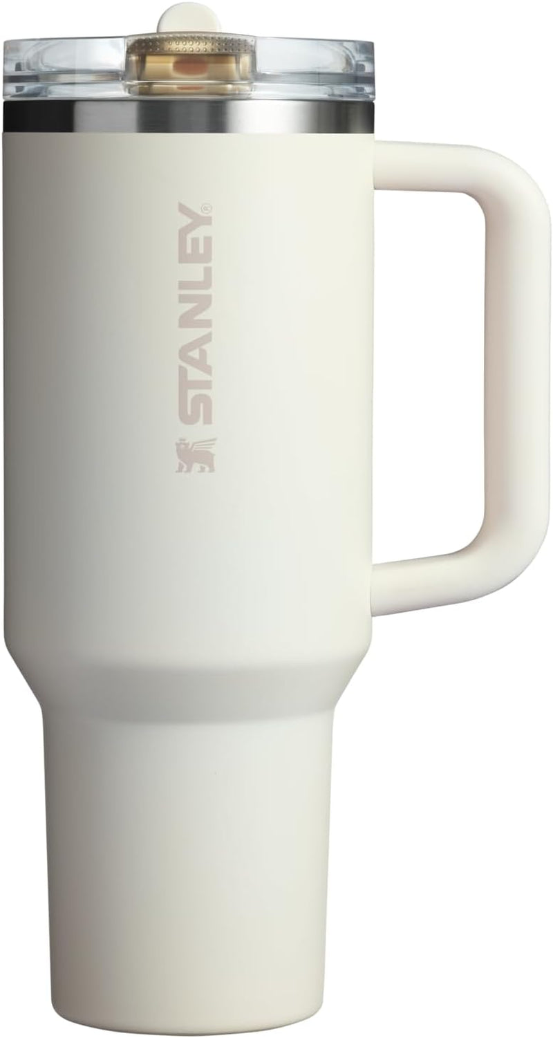 Quencher Protour Flip Straw Tumbler with Leakproof Lid | Built-In Straw & Handle | Cupholder Compatible for Travel | Insulated Stainless Steel Cup | Bpa-Free