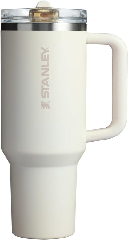 Quencher Protour Flip Straw Tumbler with Leakproof Lid | Built-In Straw & Handle | Cupholder Compatible for Travel | Insulated Stainless Steel Cup | Bpa-Free