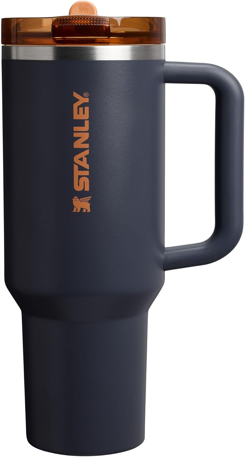 Quencher Protour Flip Straw Tumbler with Leakproof Lid | Built-In Straw & Handle | Cupholder Compatible for Travel | Insulated Stainless Steel Cup | Bpa-Free