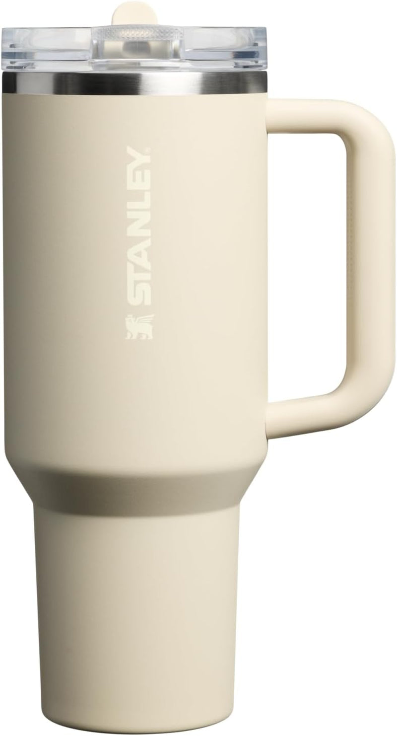 Quencher Protour Flip Straw Tumbler with Leakproof Lid | Built-In Straw & Handle | Cupholder Compatible for Travel | Insulated Stainless Steel Cup | Bpa-Free