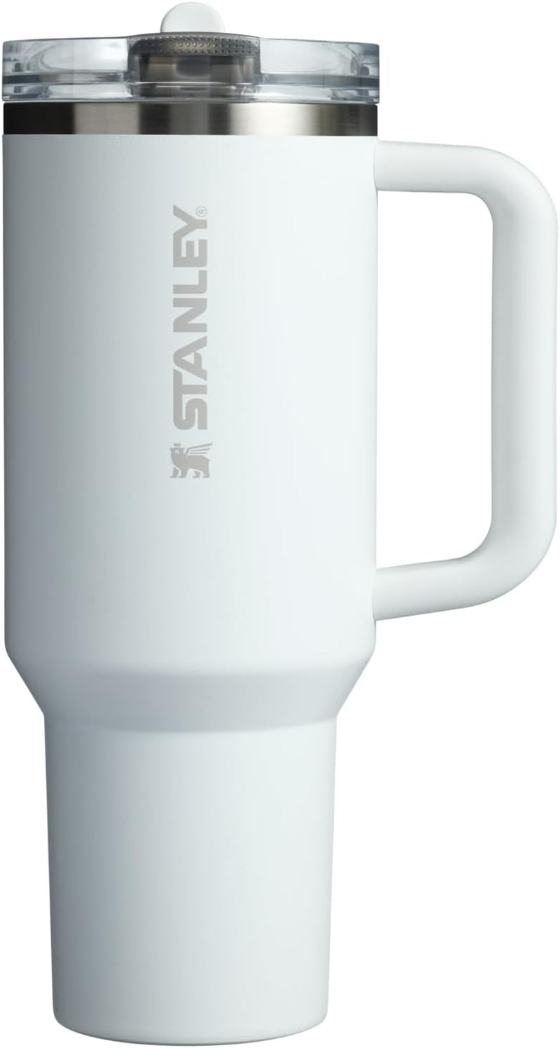 Quencher Protour Flip Straw Tumbler with Leakproof Lid | Built-In Straw & Handle | Cupholder Compatible for Travel | Insulated Stainless Steel Cup | Bpa-Free