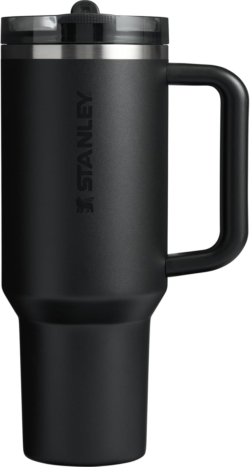 Quencher Protour Flip Straw Tumbler with Leakproof Lid | Built-In Straw & Handle | Cupholder Compatible for Travel | Insulated Stainless Steel Cup | Bpa-Free