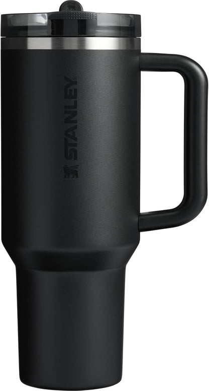 Quencher Protour Flip Straw Tumbler with Leakproof Lid | Built-In Straw & Handle | Cupholder Compatible for Travel | Insulated Stainless Steel Cup | Bpa-Free