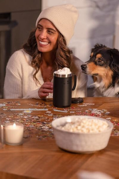 Everyday Camp Mug | Drink through Lid | Cup for Coffee, Tea and Drinks | Insulated Stainless Steel Coffee Mug | Bpa-Free